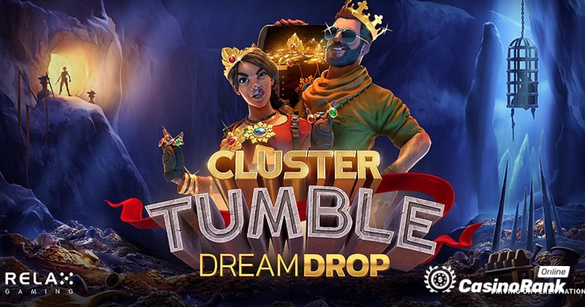 Comienza una aventura épica con Cluster Tumble Dream Drop de Relax Gaming